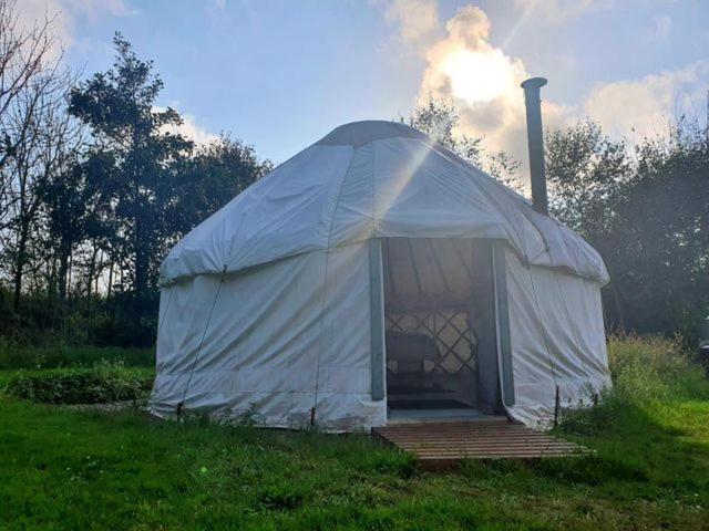 Mill Haven Place Glamping Yurt 3 하버포드웨스트 외부 사진